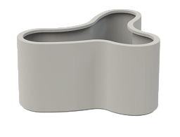 WAVE Outdoor Fiberglass Planter