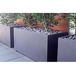 AXIS Trough Outdoor Fiberglass Planter