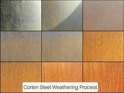 CorTen  Trough Fountain Watertable Outdoor