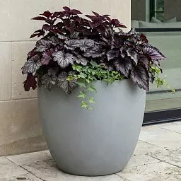 IDEALIST Lite Contemporary Light Concrete Egg Planter