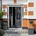 IDEALIST Lite Textured Concrete Effect Square Outdoor Planter