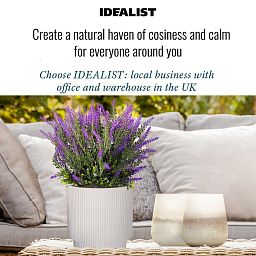 IDEALIST Lite Vertical Ribbed Cylinder Outdoor Planter