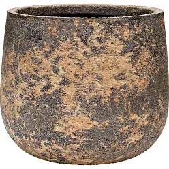 Atlas Round Planter | Fiberstone Indoor and Outdoor Plant Pot