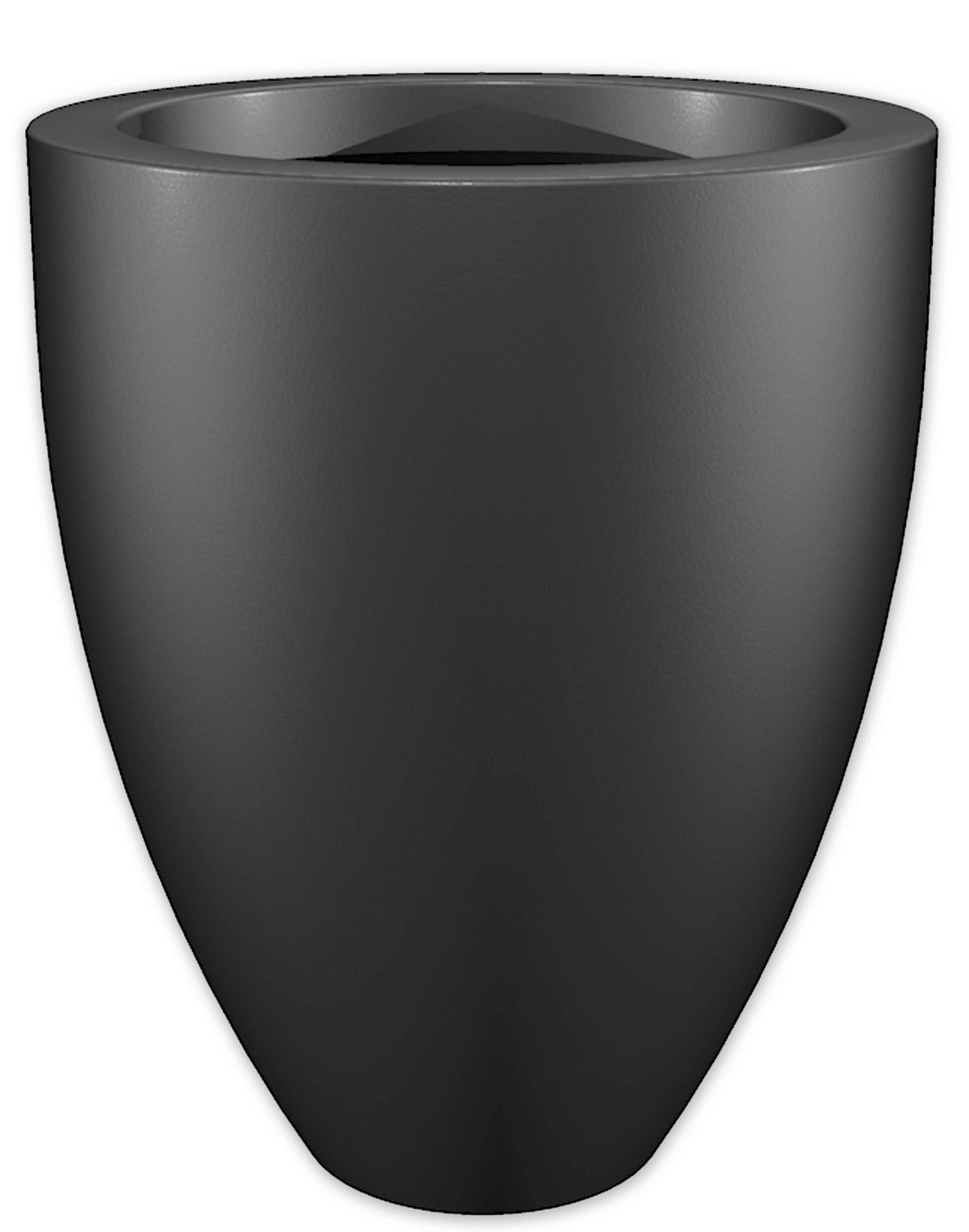 INTRO Tall Round Outdoor Fibreglass Planter
