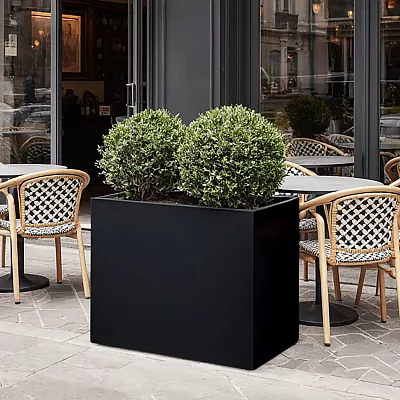AXIS Trough Outdoor Fiberglass Planter