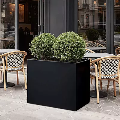 AXIS Trough Outdoor Fiberglass Planter