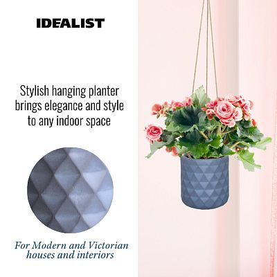 IDEALIST Lite Diamond Style Indoor Hanging Planter