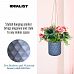 IDEALIST Lite Diamond Style Table and Hanging Cylinder Round Plant Pot Dual Use Indoor Planter