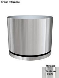 Superline Standard Plus on Wheels Round Indoor Planter