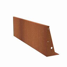 CorTen 4ml Retaining Wall Straight