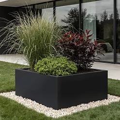 PURE Low Cube Outdoor Fibreglass Planter