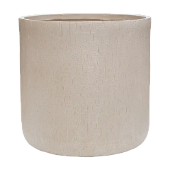 Raindrop Fibreclay Cylinder Planter | Indoor and Outdoor Plant Pot