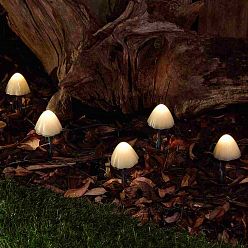 Forest Mushroom Premium Outdoor Solar Garden Lights