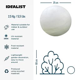 IDEALIST Lite Outdoor Garden Decorative Ball
