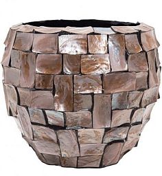 Oceana Couple Round Indoor Planter