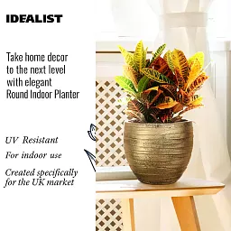 IDEALIST Lite Row Style Round Indoor Planter
