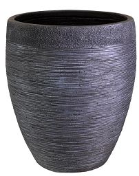 IDEALIST Lite Ribbed Light Concrete Vase Planter