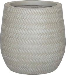 IDEALIST Lite Plaited Style Table and Hanging Plant Pot Dual Use Indoor Egg Planter