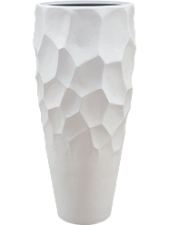 Polystone Tall Planter + Liner | Large Indoor Plant Pot Vase