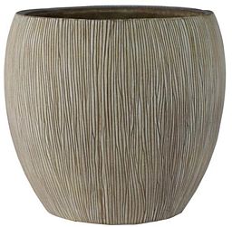 Composits Twist Pot Round Planter IN\OUT
