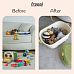 Toy Box for Toy Storage on Wheels with Lid by Froppi