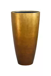Metallic Partner Tall Indoor Planter
