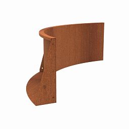 CorTen 4ml Retaining Wall Inside Curve