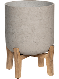 Rough Fibreclay Planter | Indoor and Outdoor Plant Pot on Feet