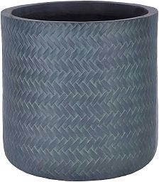 IDEALIST Lite Plaited Style Table and Hanging Cylinder Round Plant Pot Dual Use Indoor Planter