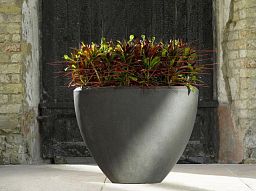 Composits Polystone Oval Indoor Planter Pot