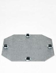 Wheelplates Fixed castor