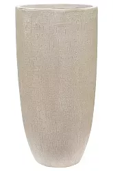 Raindrop Fibreclay Tall Planter | Indoor and Outdoor Plant Pot