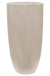 Raindrop Fibreclay Tall Planter | Indoor and Outdoor Plant Pot