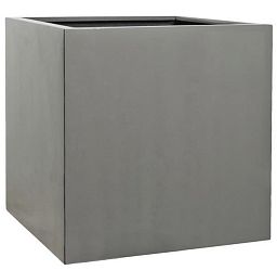 Square Fiberstone Planter by Idealist Premium BLOCK Glossy