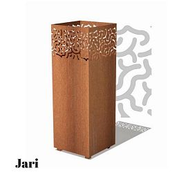 Jari Fire Column Corteen Steel Garden Burner