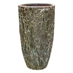 Lava Ceramic Tall Planter | Large Indoor and Outdoor Plant Pot
