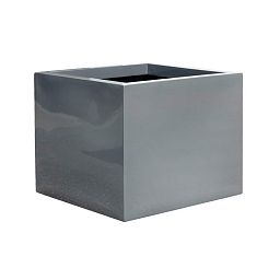 Square Fiberstone Planter by Idealist Premium JUMBO Glossy