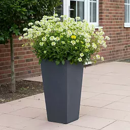IDEALIST Lite Tall Tapered Contemporary Light Concrete Planter