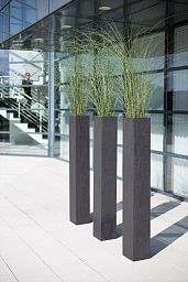 Tall Square Concrete GRC Planter by Fleur Ami DIVISION
