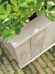 Kayu 60 Square Polystone Outdoor Planter