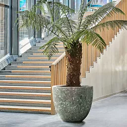 Lava Ceramic Round Planter | Indoor and Outdoor Plant Pot