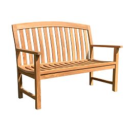 Zaire Wood Garden Bench by Woodd