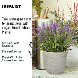 IDEALIST Lite Wave Style Outdoor Egg Planter
