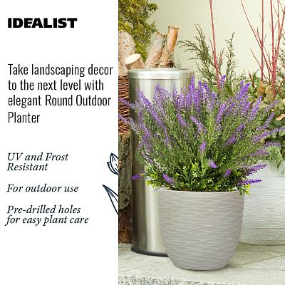 IDEALIST Lite Wave Style Outdoor Egg Planter