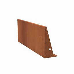 CorTen 4ml Retaining Wall Straight