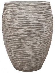 Polystone Coated Digon Round Indoor Planter