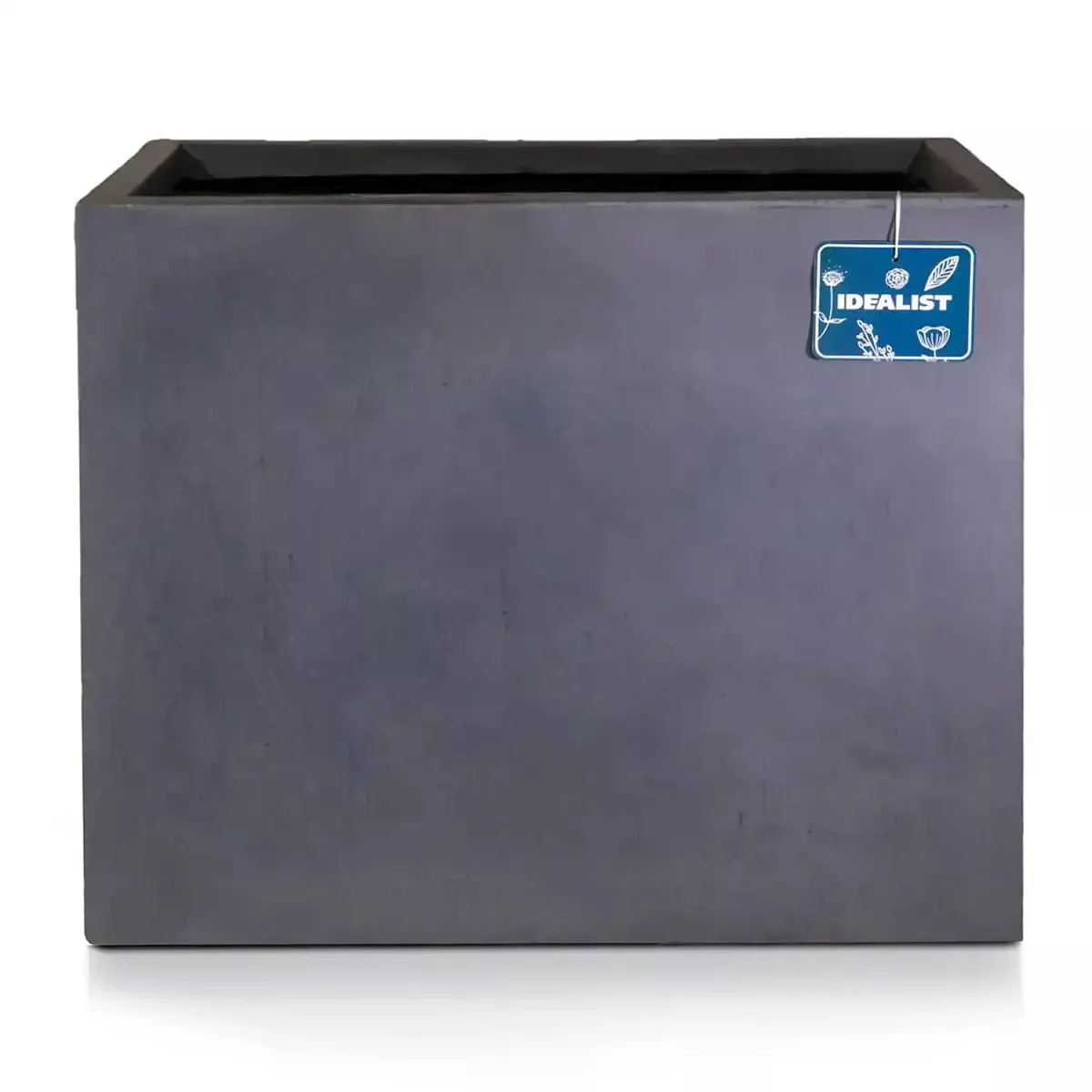 IDEALIST Lite Contemporary Light Concrete Trough Planter