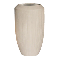 Polystone Tall Planter + Liner | Indoor and Outdoor Plant Pot