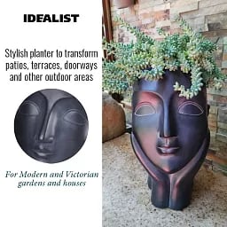 IDEALIST Lite Oval Face Outdoor Plant Pot