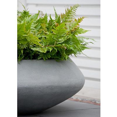 Fibrestone Tara Round Planter by Idealist Premium